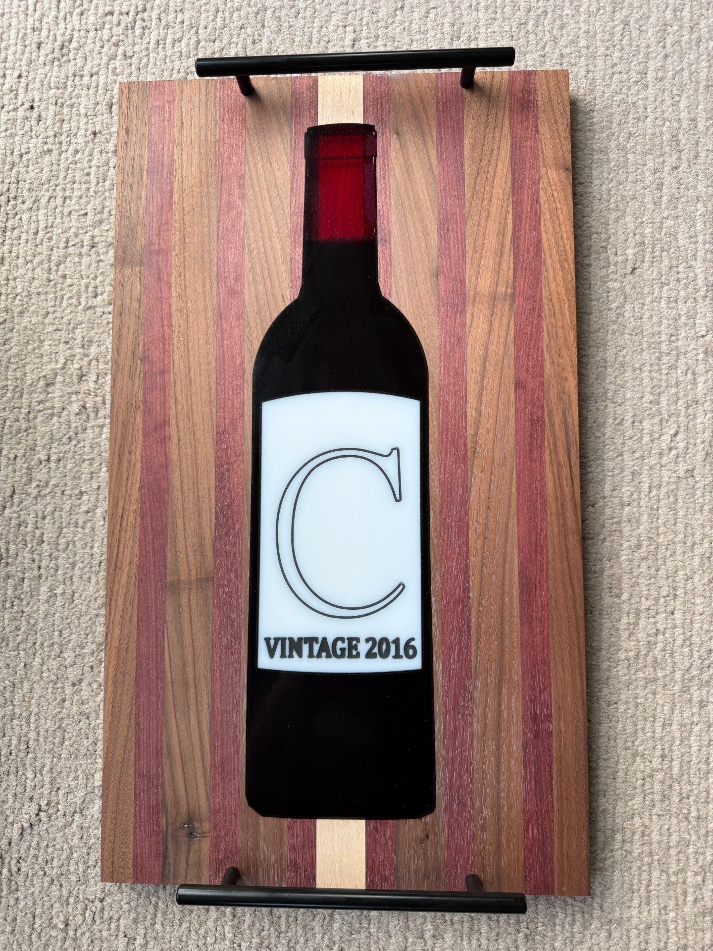 Custom made charcuterie board
